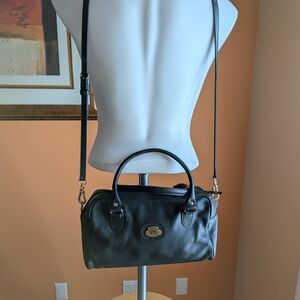 Vintage Etienne Aigner  Black Leather Crossbody Bag Women’s